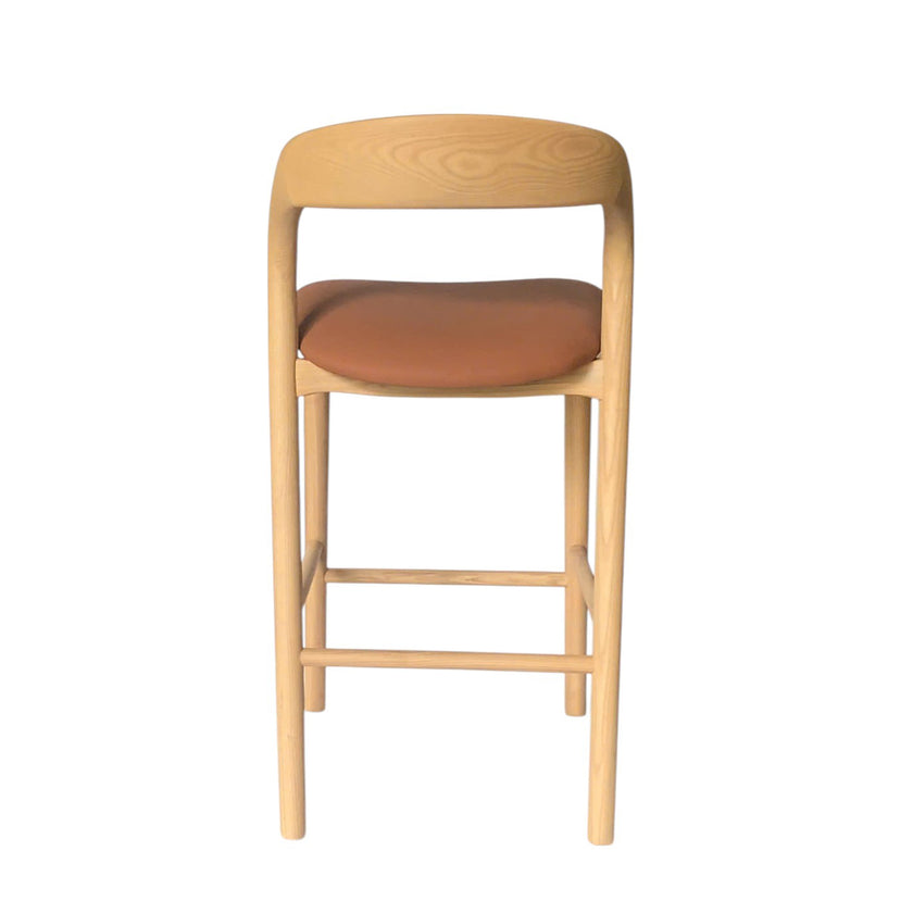 CBS10567-NX 65cm Natural Bar Stool - Naxos Tan