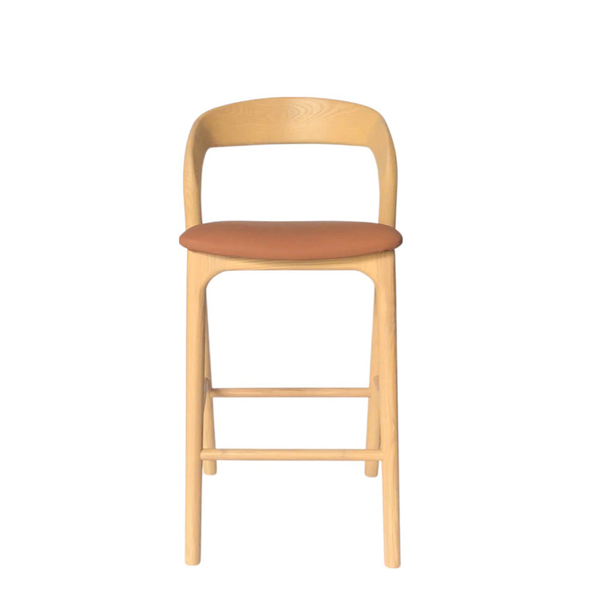 CBS10567-NX 65cm Natural Bar Stool - Naxos Tan