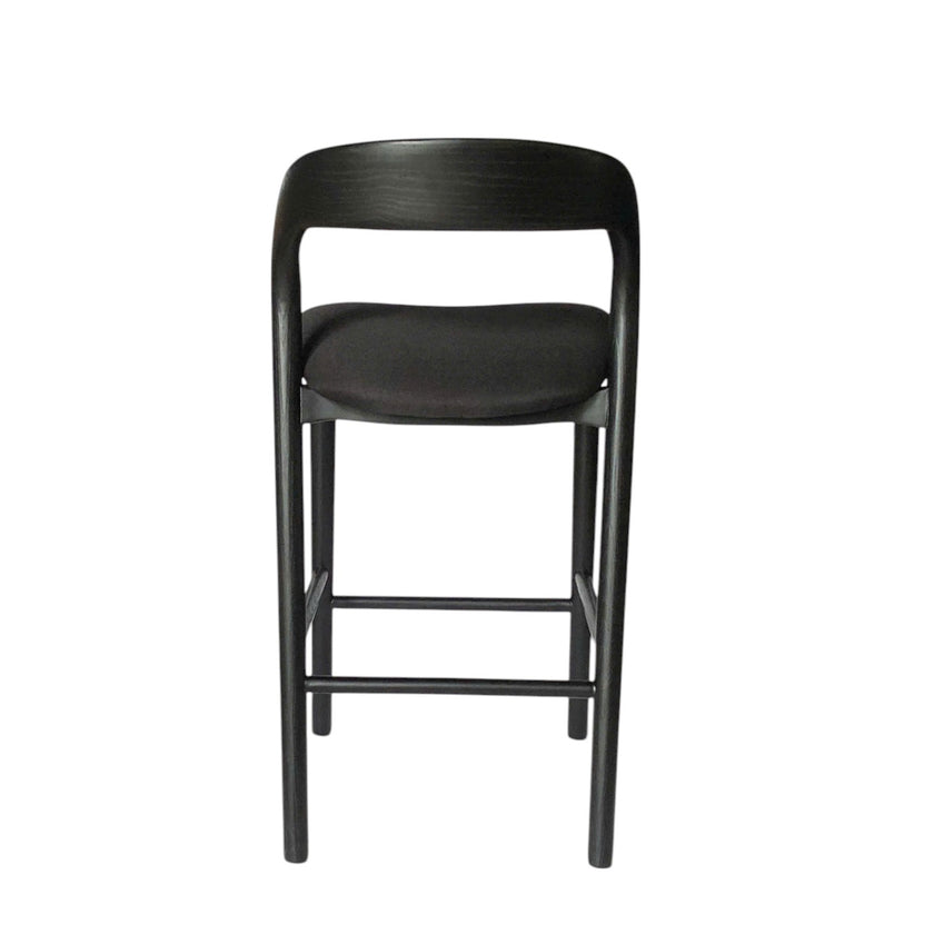 CBS10568-NX 65cm Bar Stool - Full Black