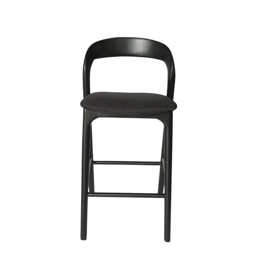 CBS10568-NX 65cm Bar Stool - Full Black
