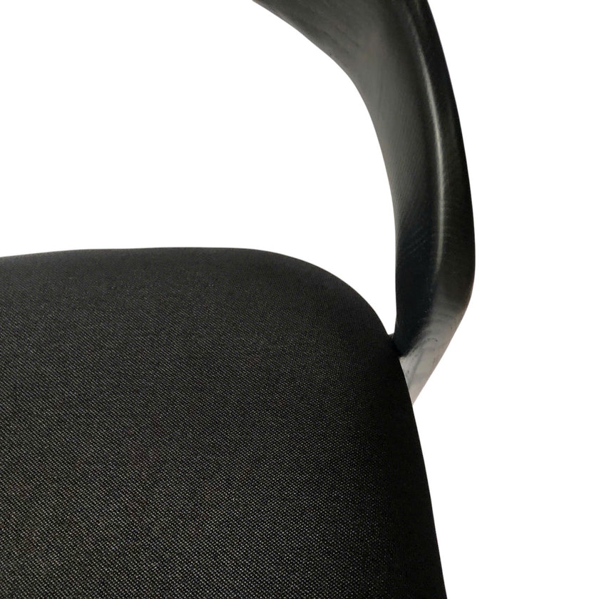 CBS10568-NX 65cm Bar Stool - Full Black