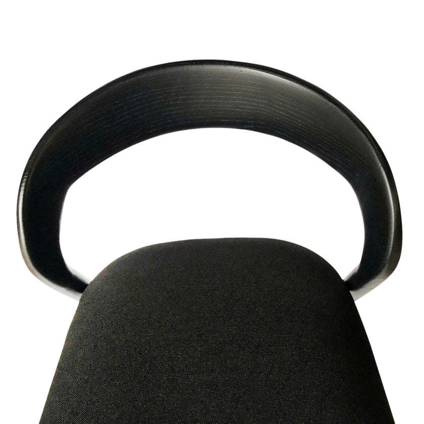 CBS10568-NX 65cm Bar Stool - Full Black
