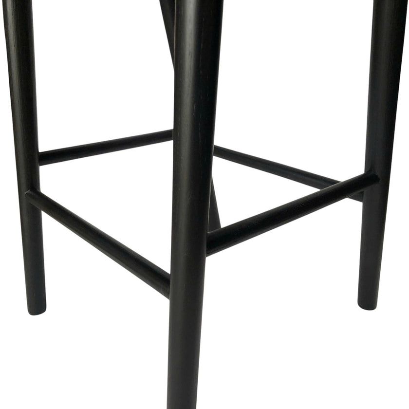 CBS10568-NX 65cm Bar Stool - Full Black