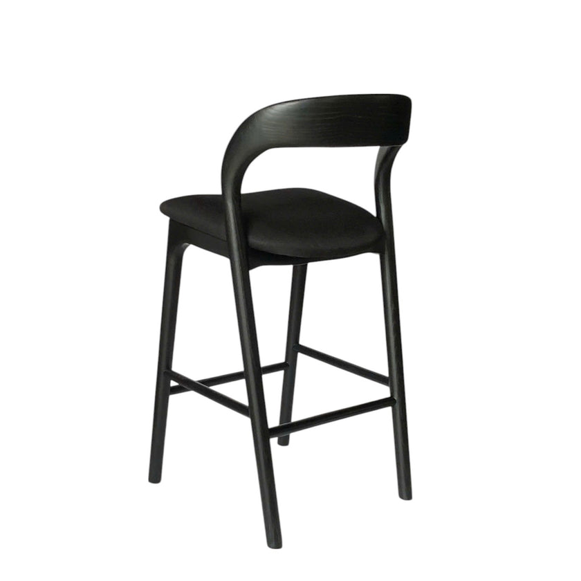 CBS10568-NX 65cm Bar Stool - Full Black