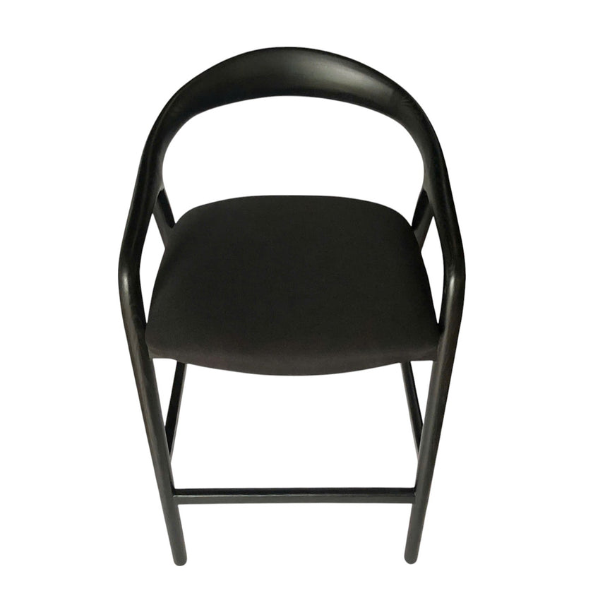CBS10579-NX 65cm Bar Stool - Full Black