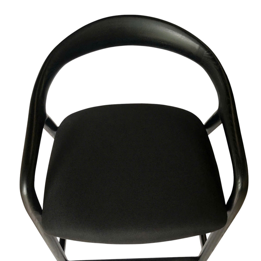 CBS10579-NX 65cm Bar Stool - Full Black