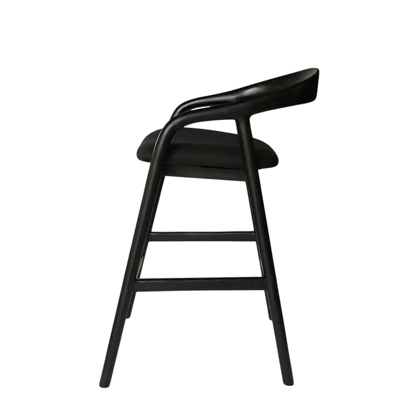 CBS10579-NX 65cm Bar Stool - Full Black