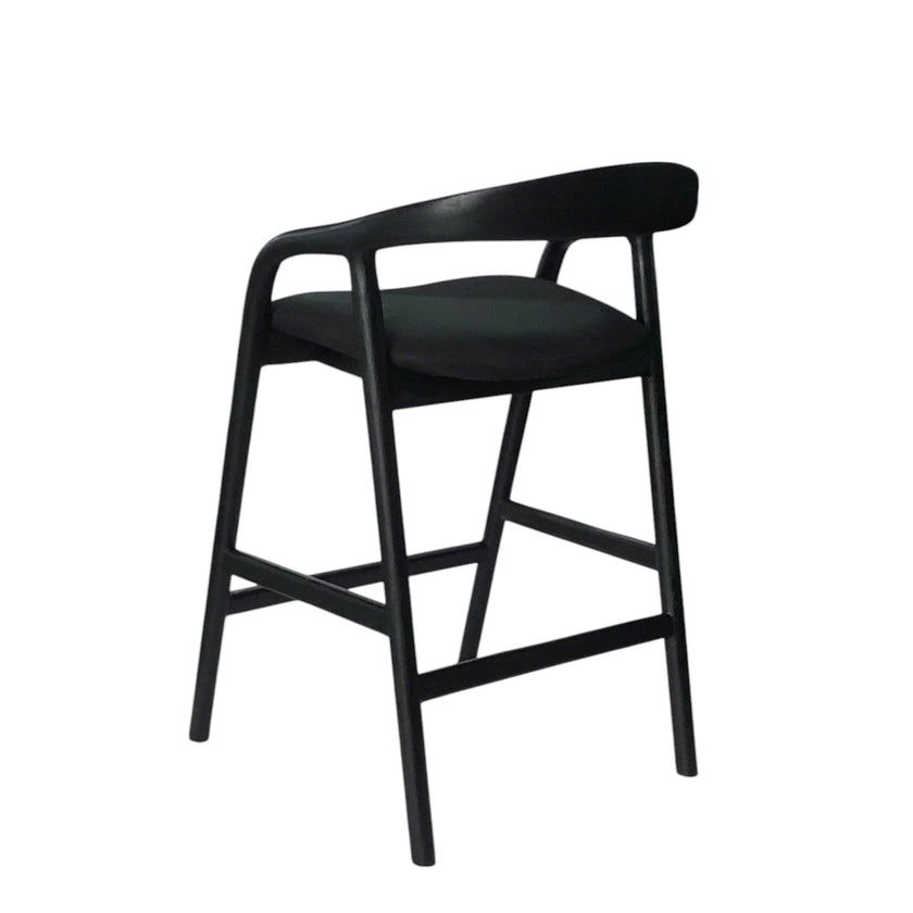 CBS10579-NX 65cm Bar Stool - Full Black