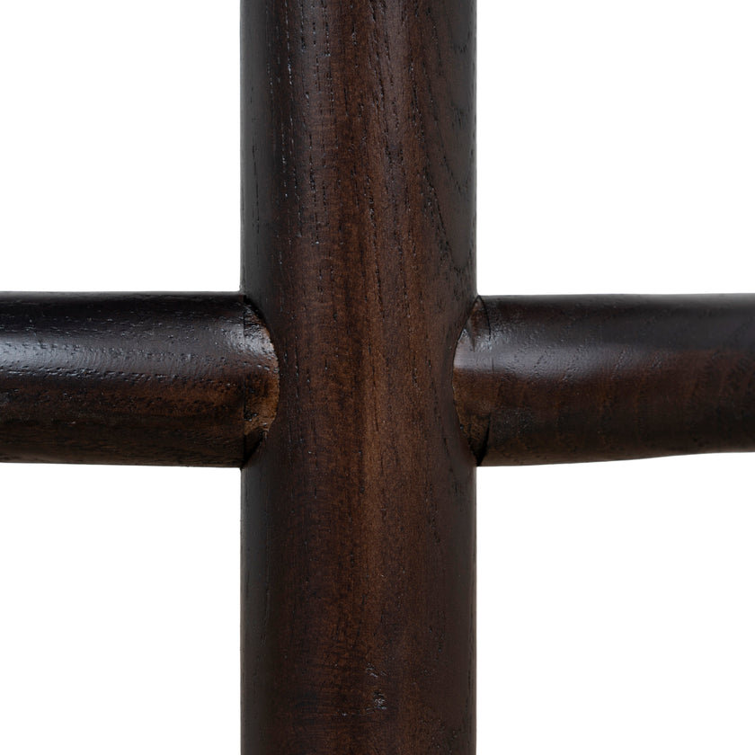 CBS12108-LJ 66cm Brown Bar Stool - Clay Grey