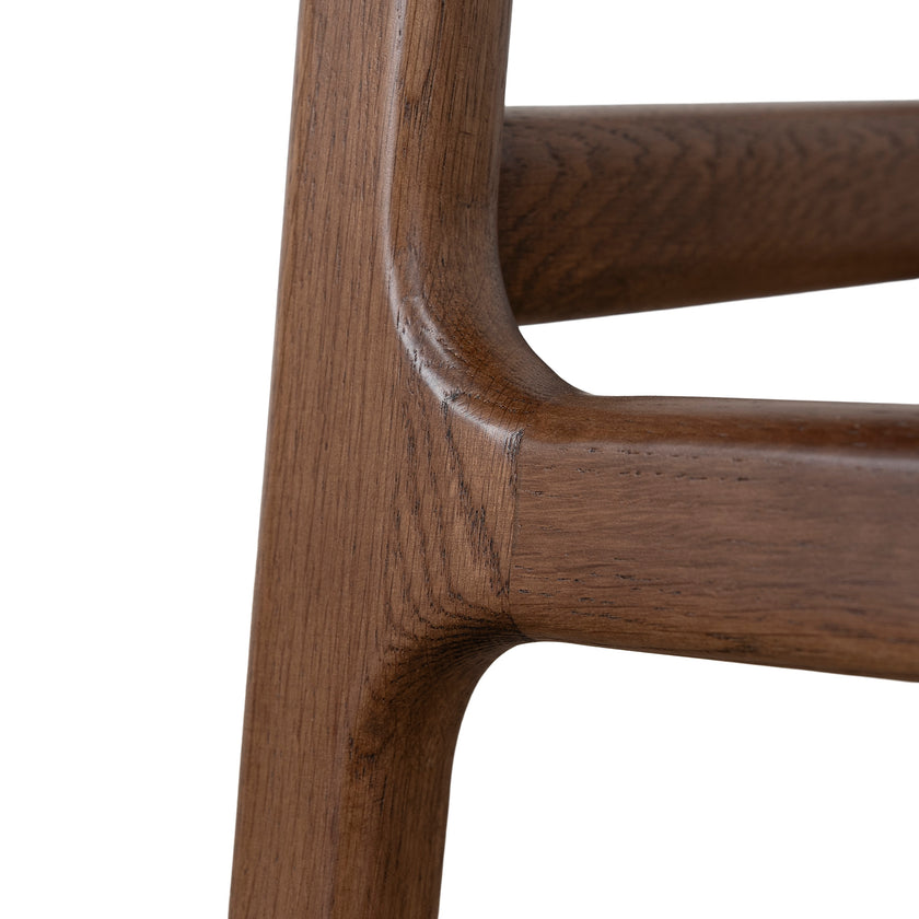 CBS12259-OW 67cm Walnut Bar Stool - Mocha Brown