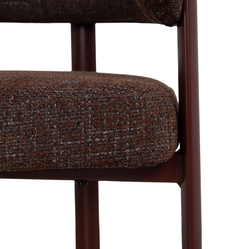 CBS12458-CI Red Barstool - Moss Brown (Set of 2)
