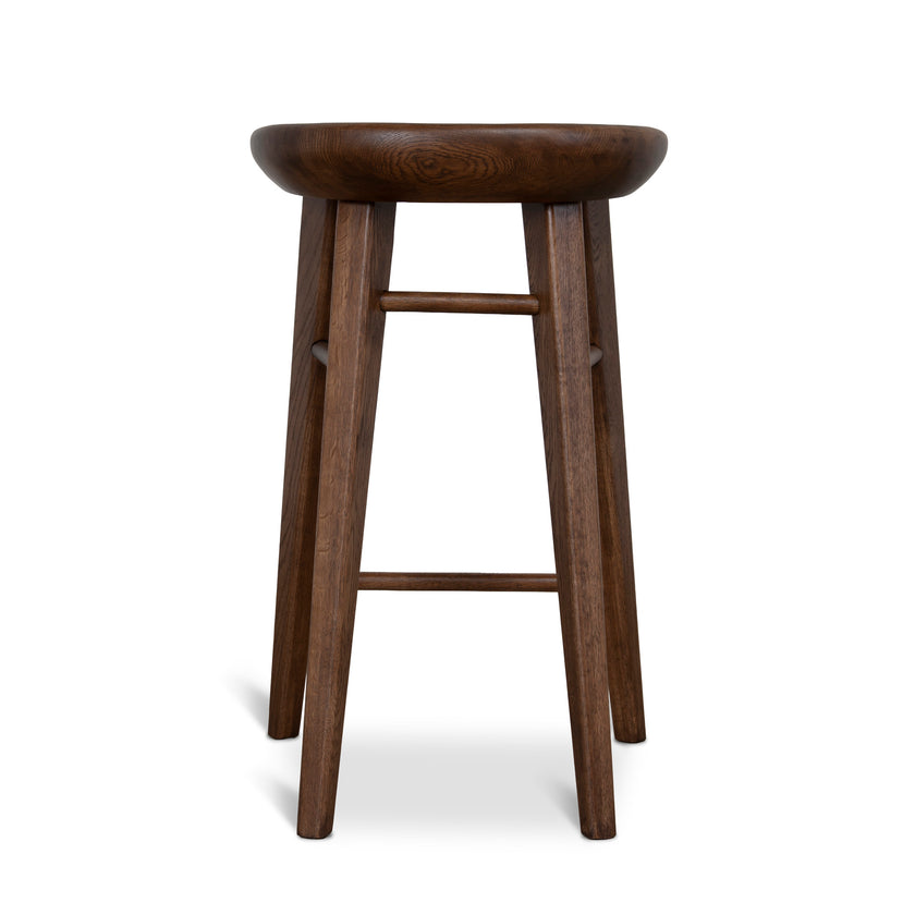 CBS12674-OW 67.5cm Bar Stool - Walnut Stain