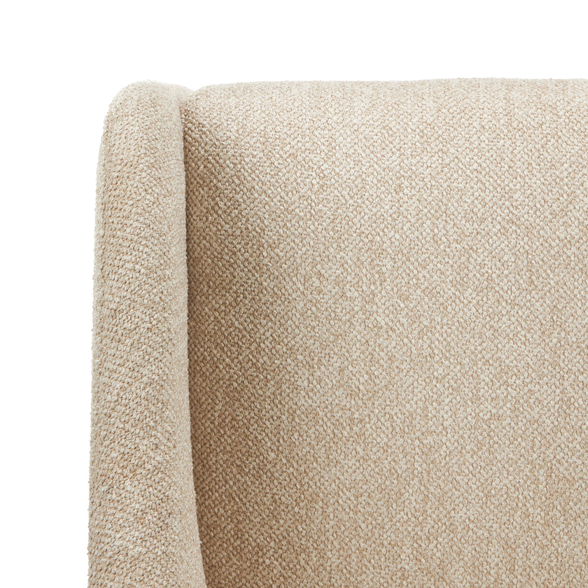 CBS12681-MR 65cm Fabric Bar Stool - Cobble Beige (Set of 2)