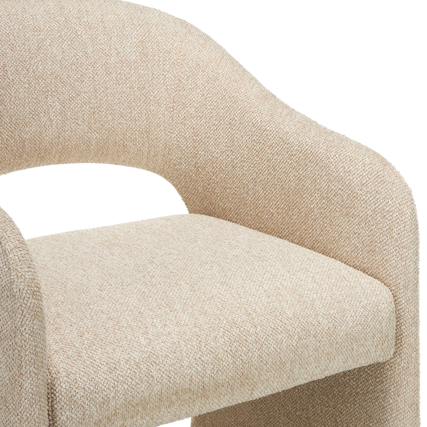 CBS12681-MR 65cm Fabric Bar Stool - Cobble Beige (Set of 2)