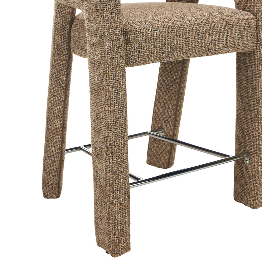 CBS12688-MR 66cm Fabric Bar Stool - Verona Light Tan (Set of 2)