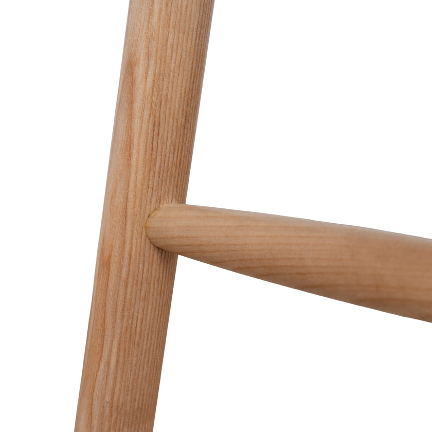 CBS12733-DR 65cm Natural Bar Stool - Verona Ivory