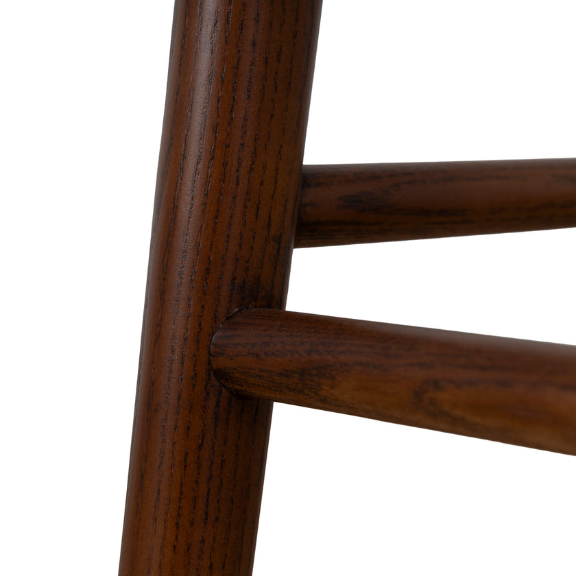 CBS12741-NX 65cm Walnut Bar Stool - Naxos Beige