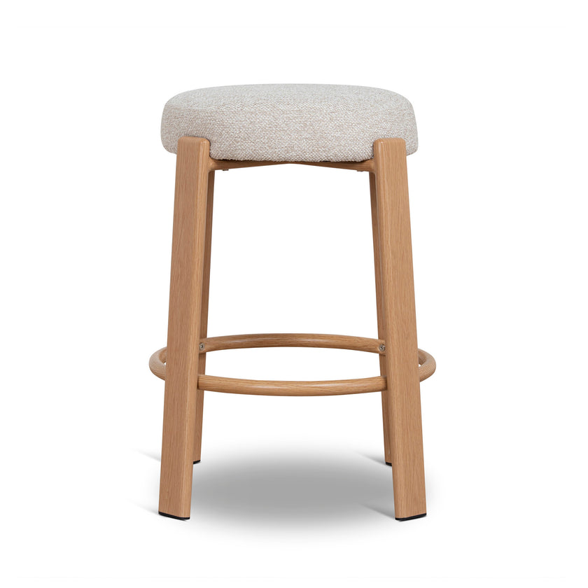CBS12763-CI Natural Barstool - Cobble Beige