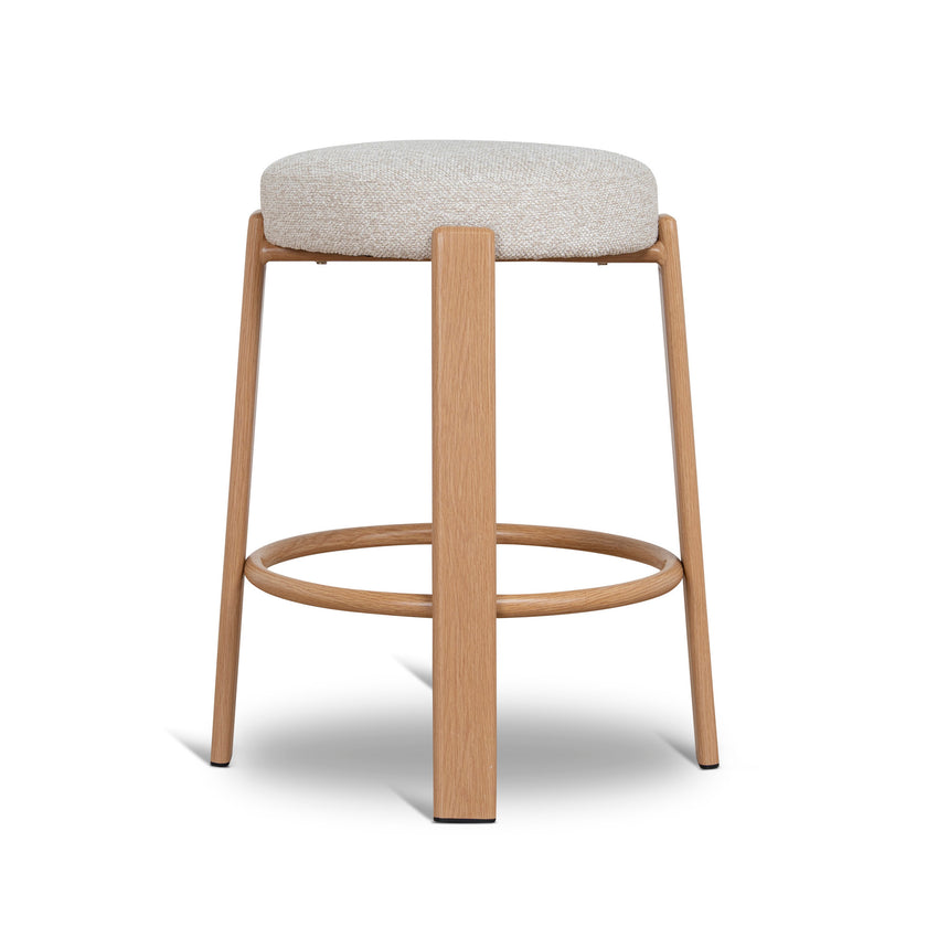 CBS12763-CI Natural Barstool - Cobble Beige