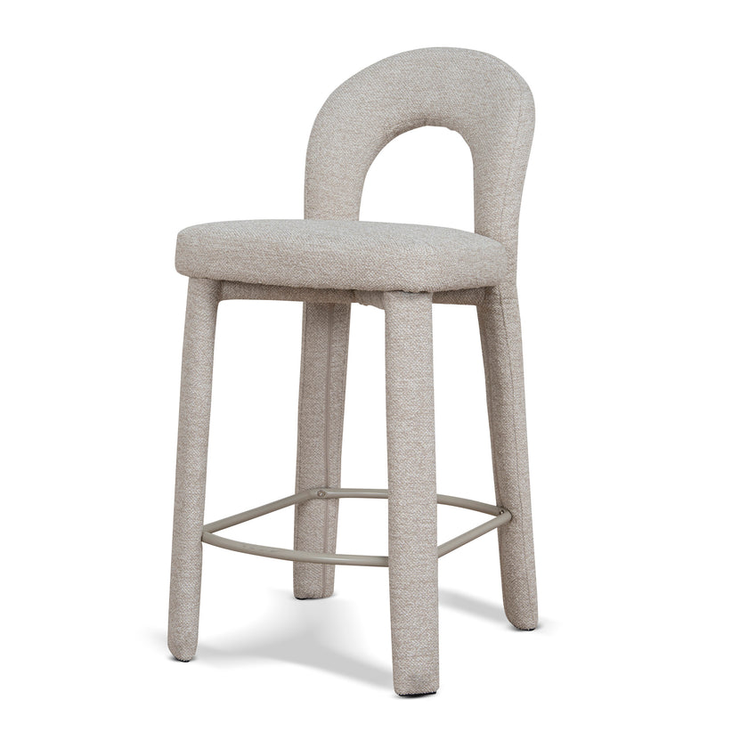 CBS12764-CI 68cm Creamy Barstool - Cobble Beige