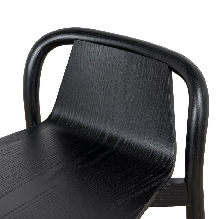 CBS12772-SD 65cm Barstool - Full Black (Set of 2)