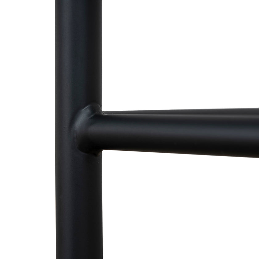 CBS8169-FH 65cm Fabric Bar Stool - Spec Smoke Grey (Set of 2)