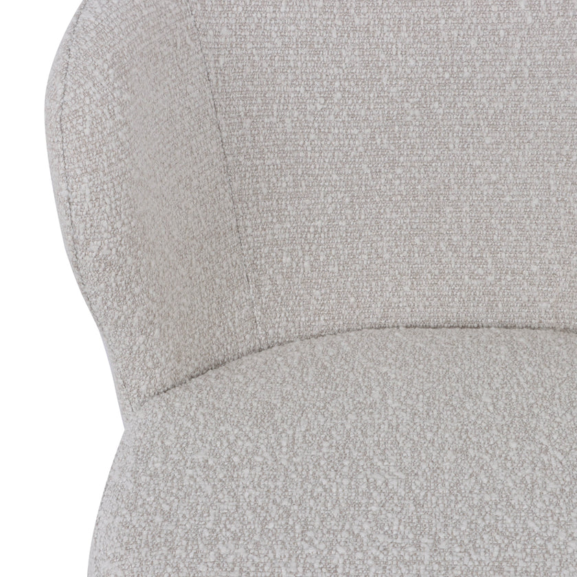 CBS8903-ST 65cm Bar Stool - Pearl Grey Boucle (Set of 2)