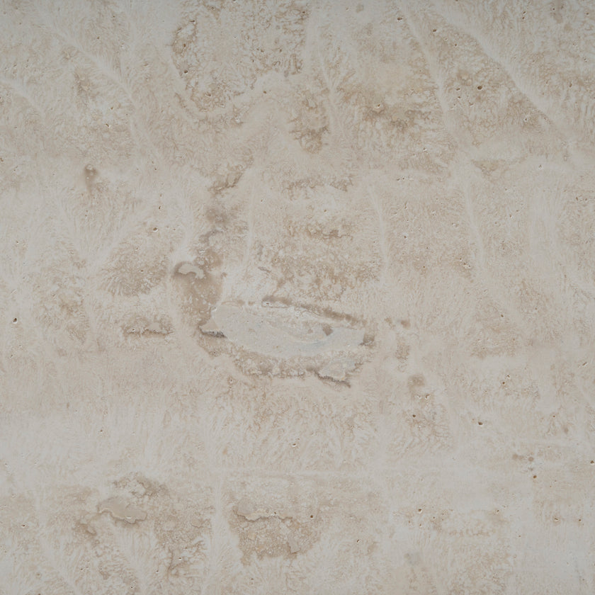 CCF10175-DW 1.26cm Travertine Coffee Table - Ivory Oat