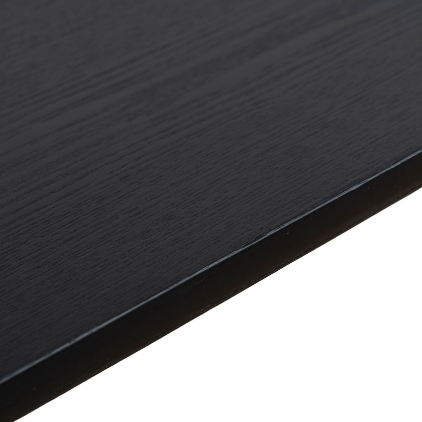 CCF10899-NI 1.3m Elm Coffee Table - Full Black