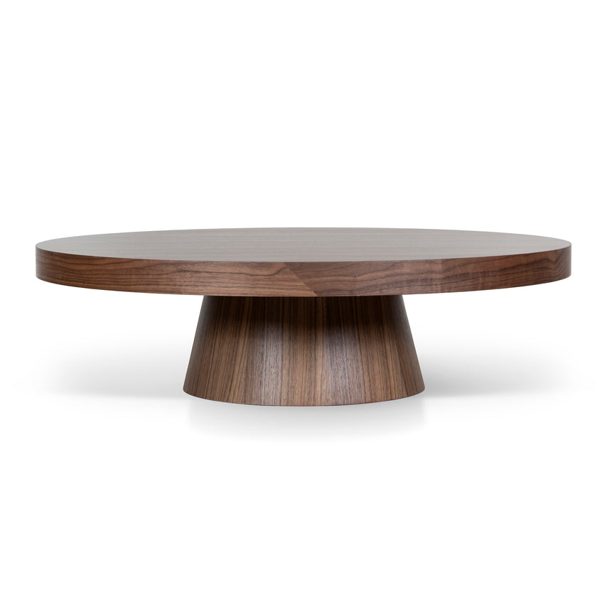 CCF10941-CN 1.1m Round Coffee Table - Walnut
