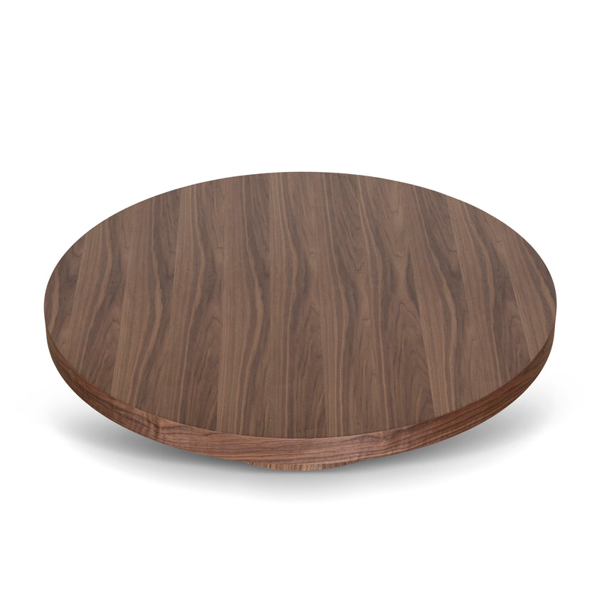 CCF10941-CN 1.1m Round Coffee Table - Walnut