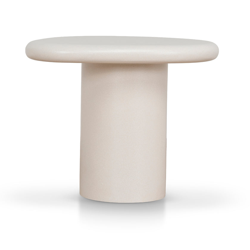 CCF12105-NY 60cm Side Table - Ivory Beige