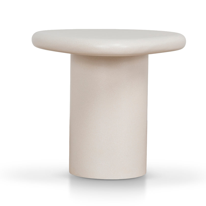CCF12105-NY 60cm Side Table - Ivory Beige