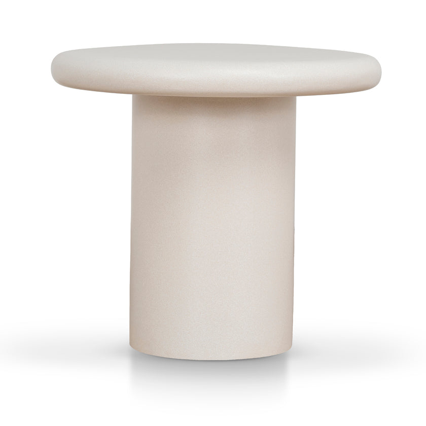 CCF12105-NY 60cm Side Table - Ivory Beige