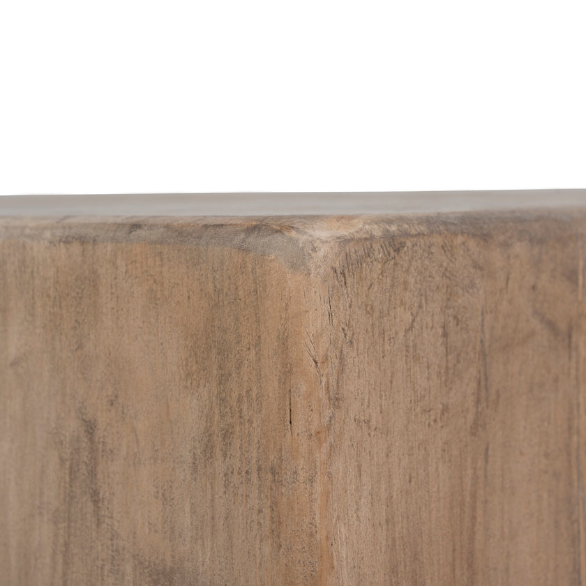 CCF12106-NA 1.1m Elm Square Coffee Table - Natural