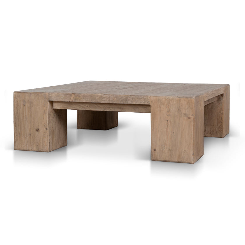CCF12106-NA 1.1m Elm Square Coffee Table - Natural