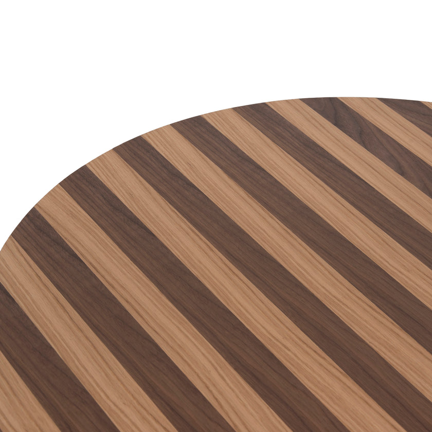 CCF12116-CN 1m Round Coffee Table - Two Tone Natural