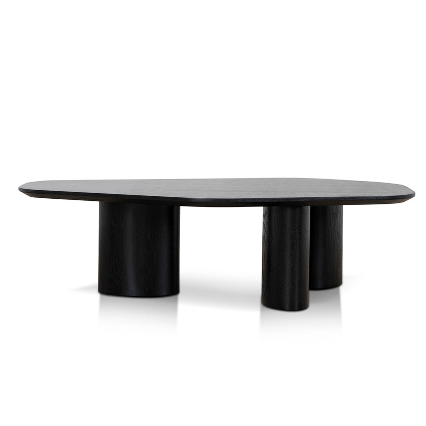 CCF12126-CI 1.09m Freeform Coffee Table - Full Black