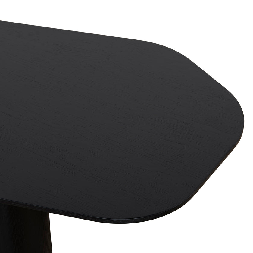 CCF12126-CI 1.09m Freeform Coffee Table - Full Black