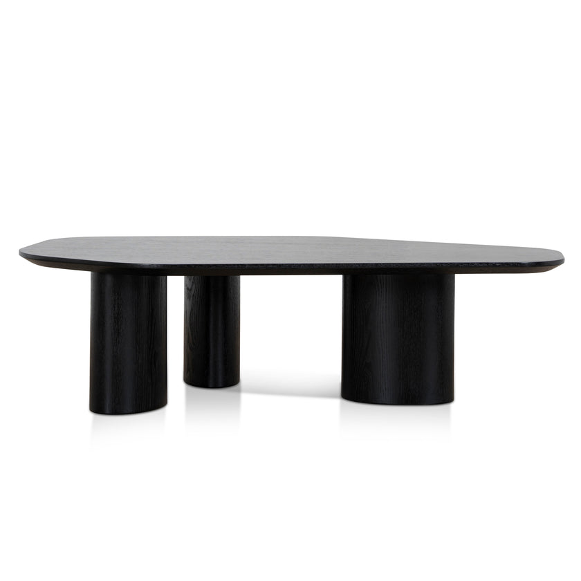 CCF12126-CI 1.09m Freeform Coffee Table - Full Black