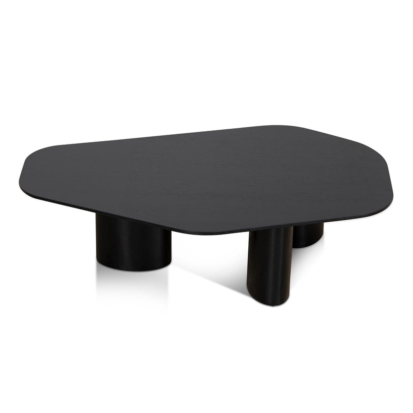 CCF12126-CI 1.09m Freeform Coffee Table - Full Black