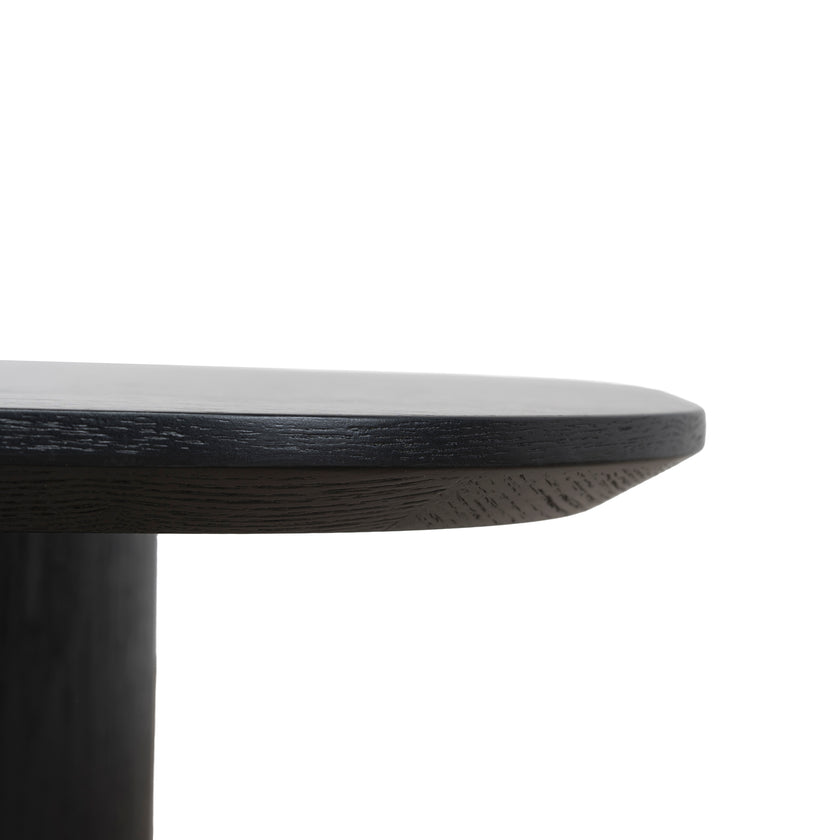 CCF12126-CI 1.09m Freeform Coffee Table - Full Black