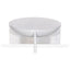 CCF8726-RB 90cm Round Coffee Table - Cafe White