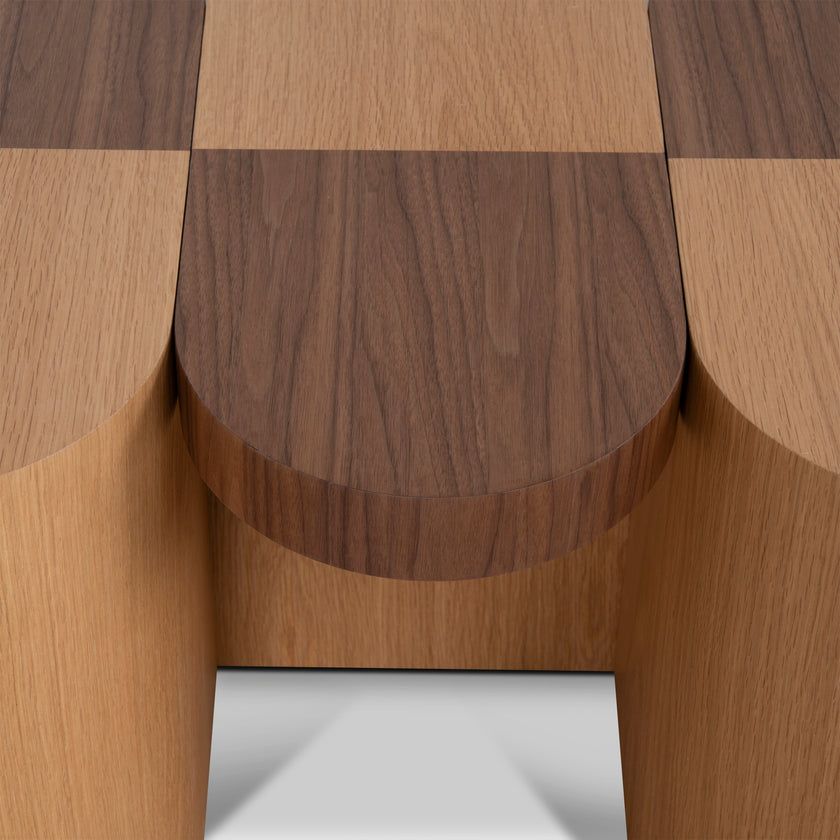 CDB12115-CN 1.68m Dining Bench - Two Tone Natural