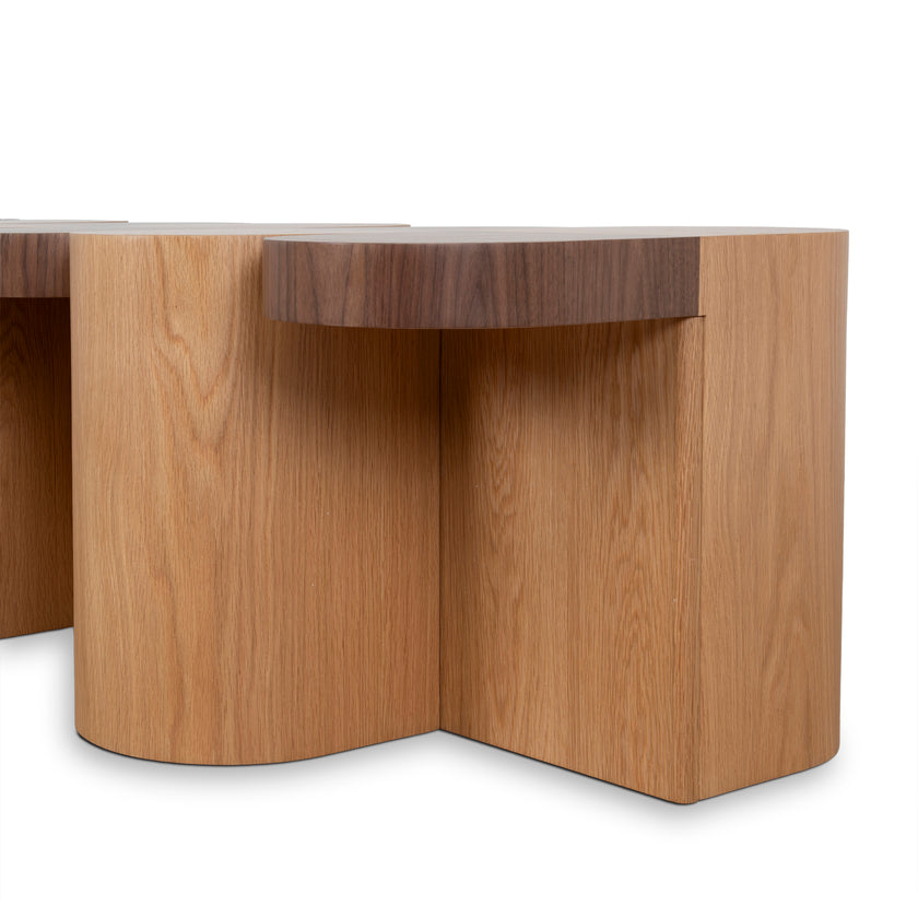 CDB12115-CN 1.68m Dining Bench - Two Tone Natural