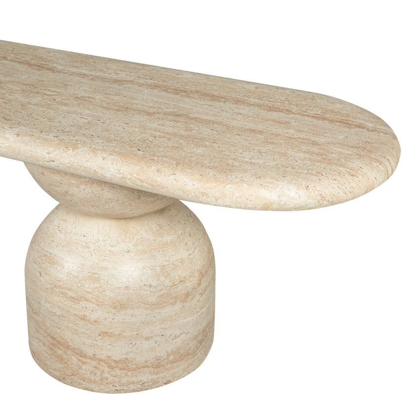 CDB12288-CO 2m Indoor Bench - Light Travertine Look