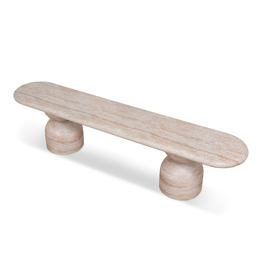 CDB12288-CO 2m Indoor Bench - Light Travertine Look
