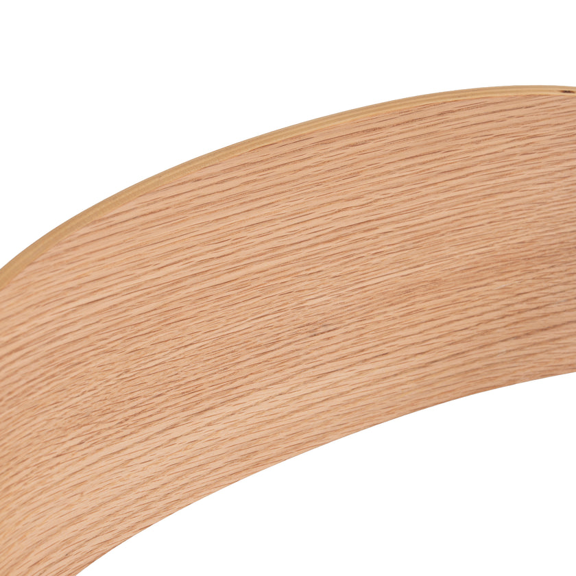 CDC10291-SD Natural Dining Chair - Grey Seat (Set of 2)