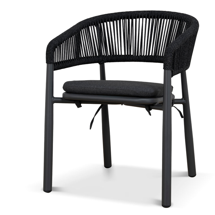 CDC10303-ID Outdoor Dining Chair - Charcoal (Set of 2)