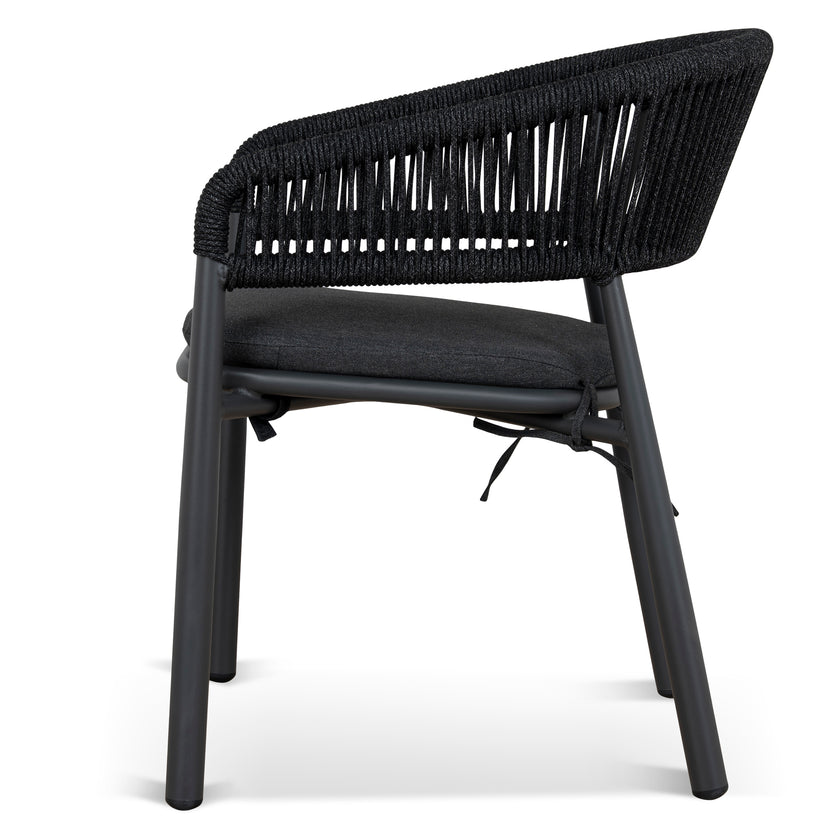 CDC10303-ID Outdoor Dining Chair - Charcoal (Set of 2)